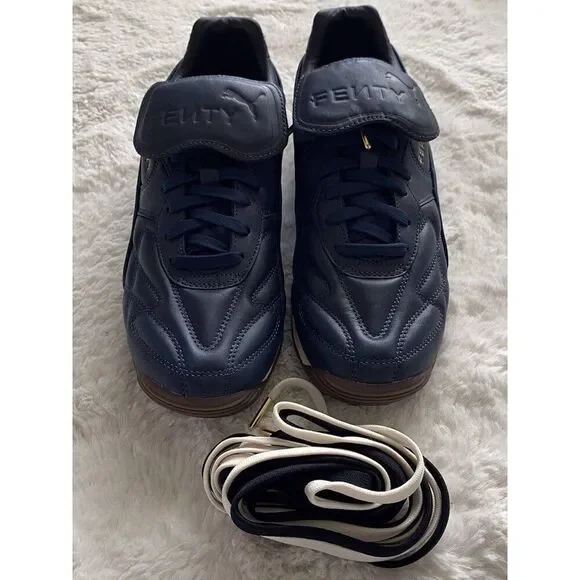 PUMA Fenty x Avanti L Club Navy Blue Shoes Sneakers 398352-01 Men’s Sz 10.5